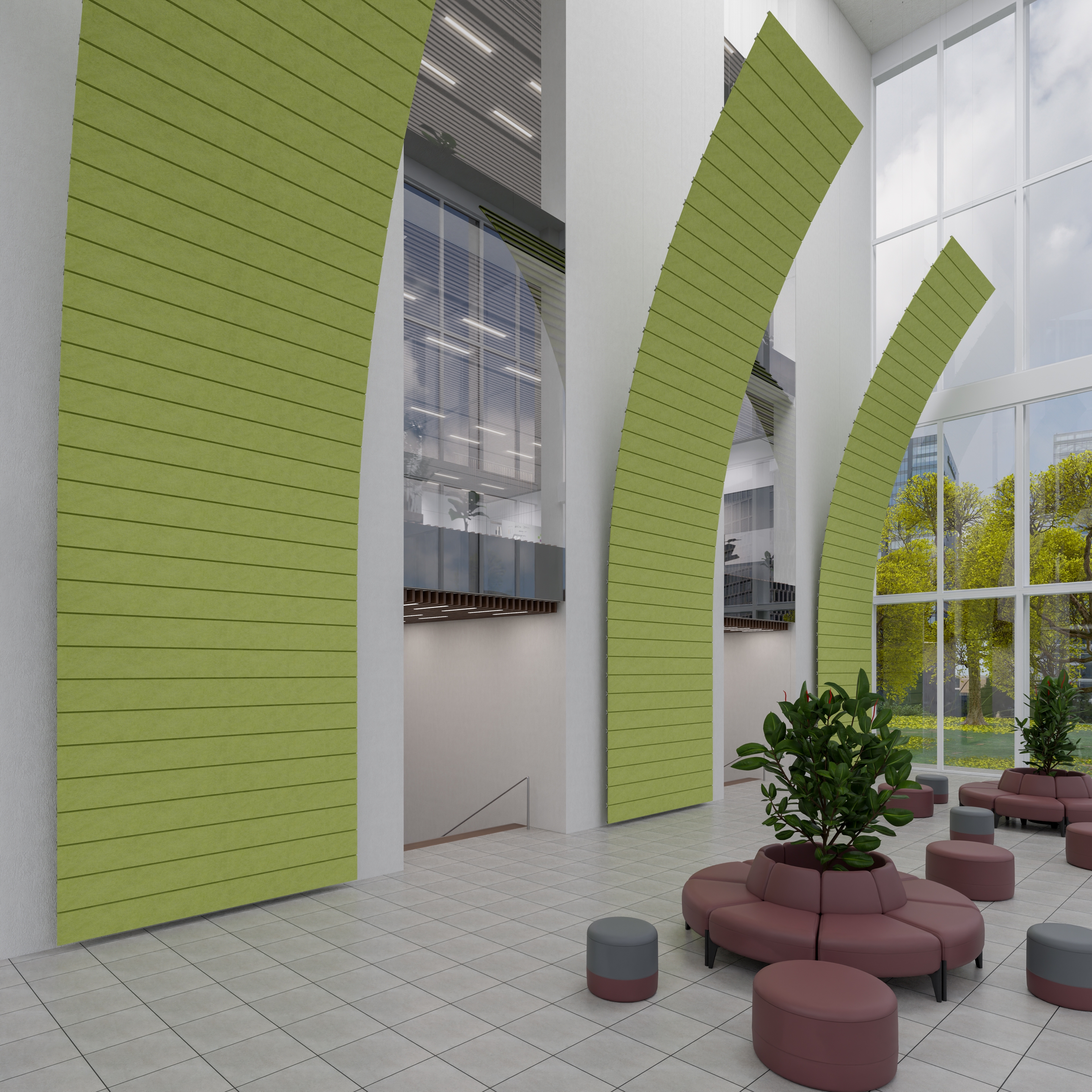 PET Felt Linear Acoustic System | CLASSIQ