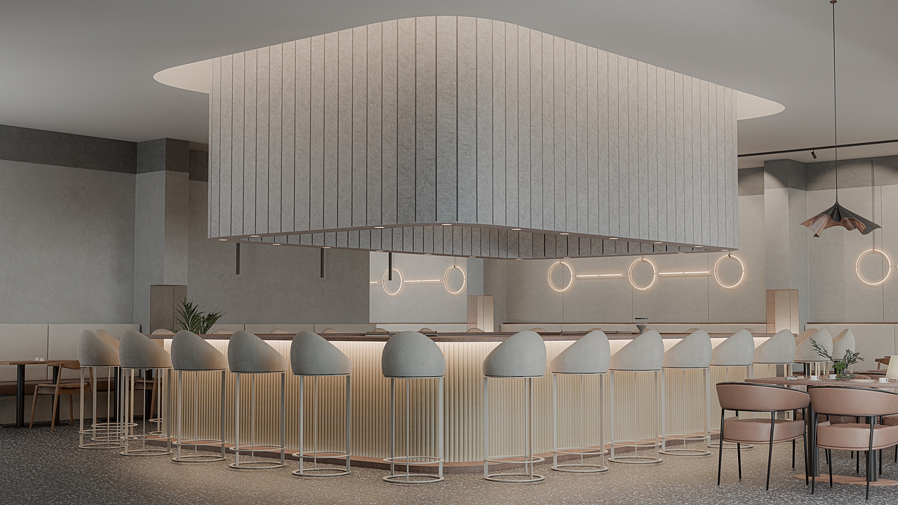 PET Felt Linear Acoustic System | CLASSIQ