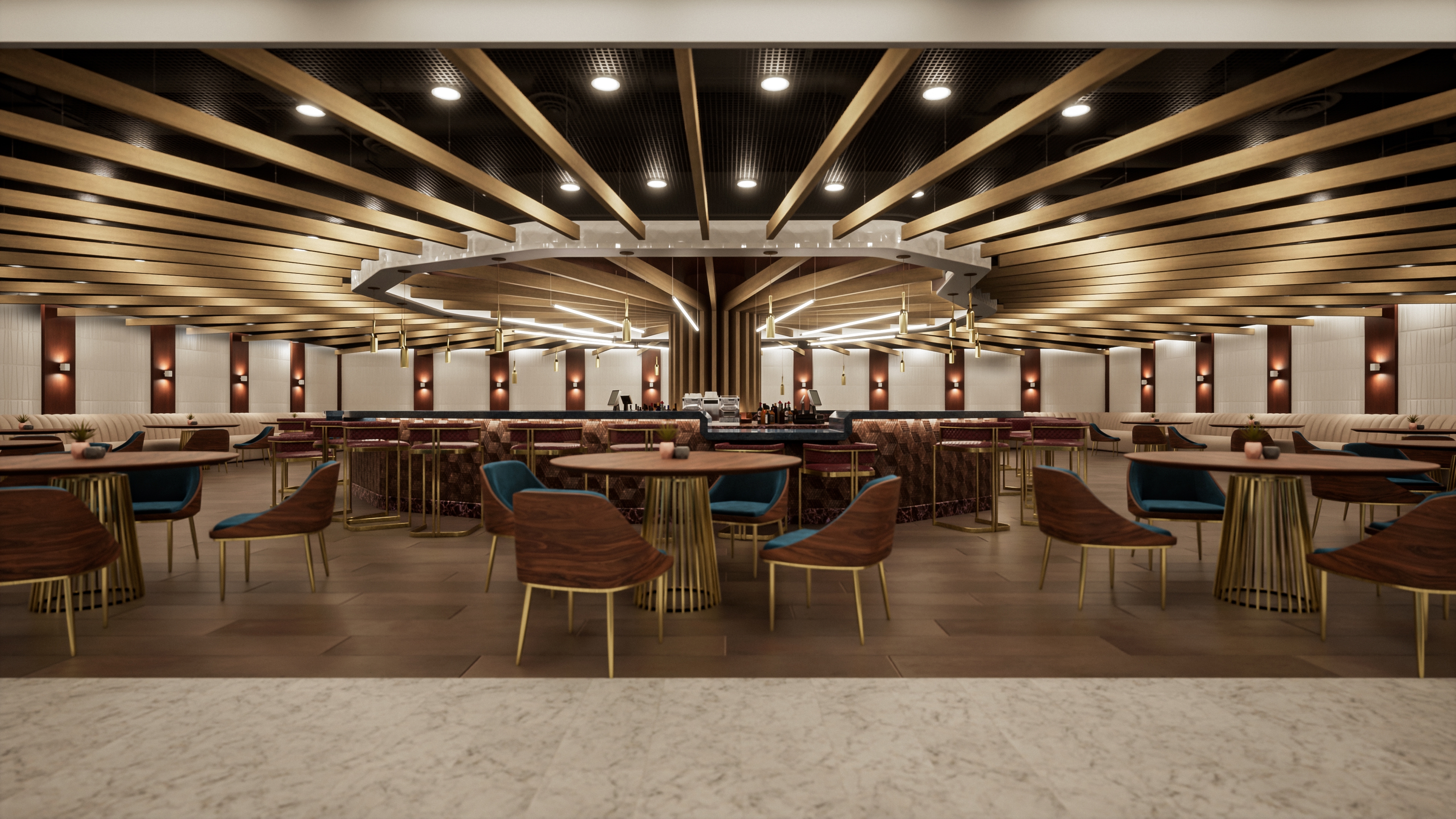 PET Felt Ceiling System | BEAM