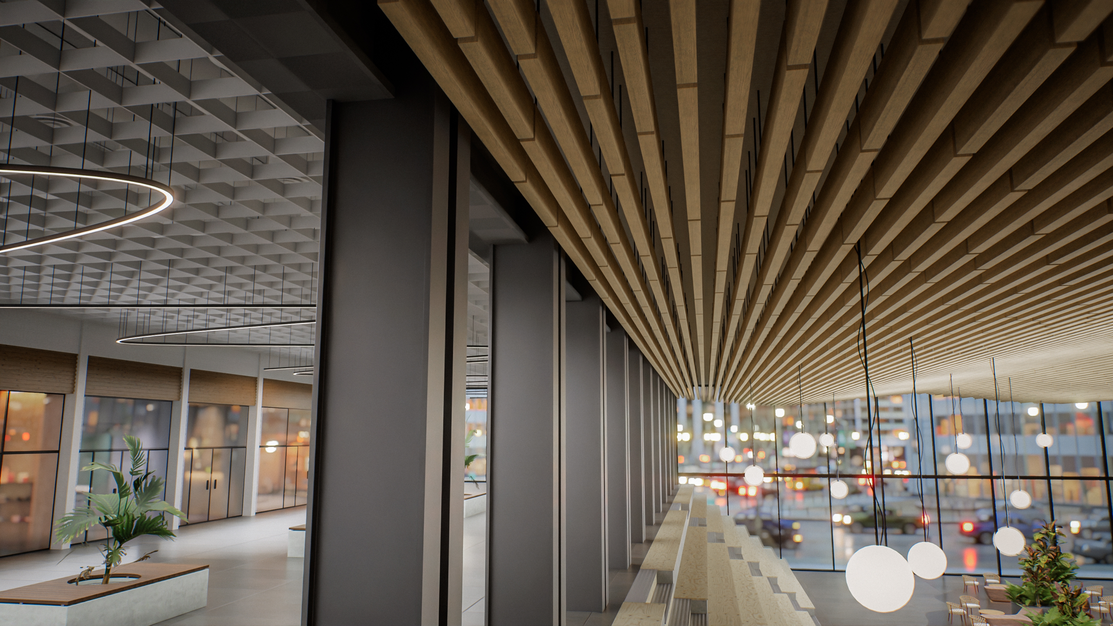 PET Felt Ceiling System | BEAM