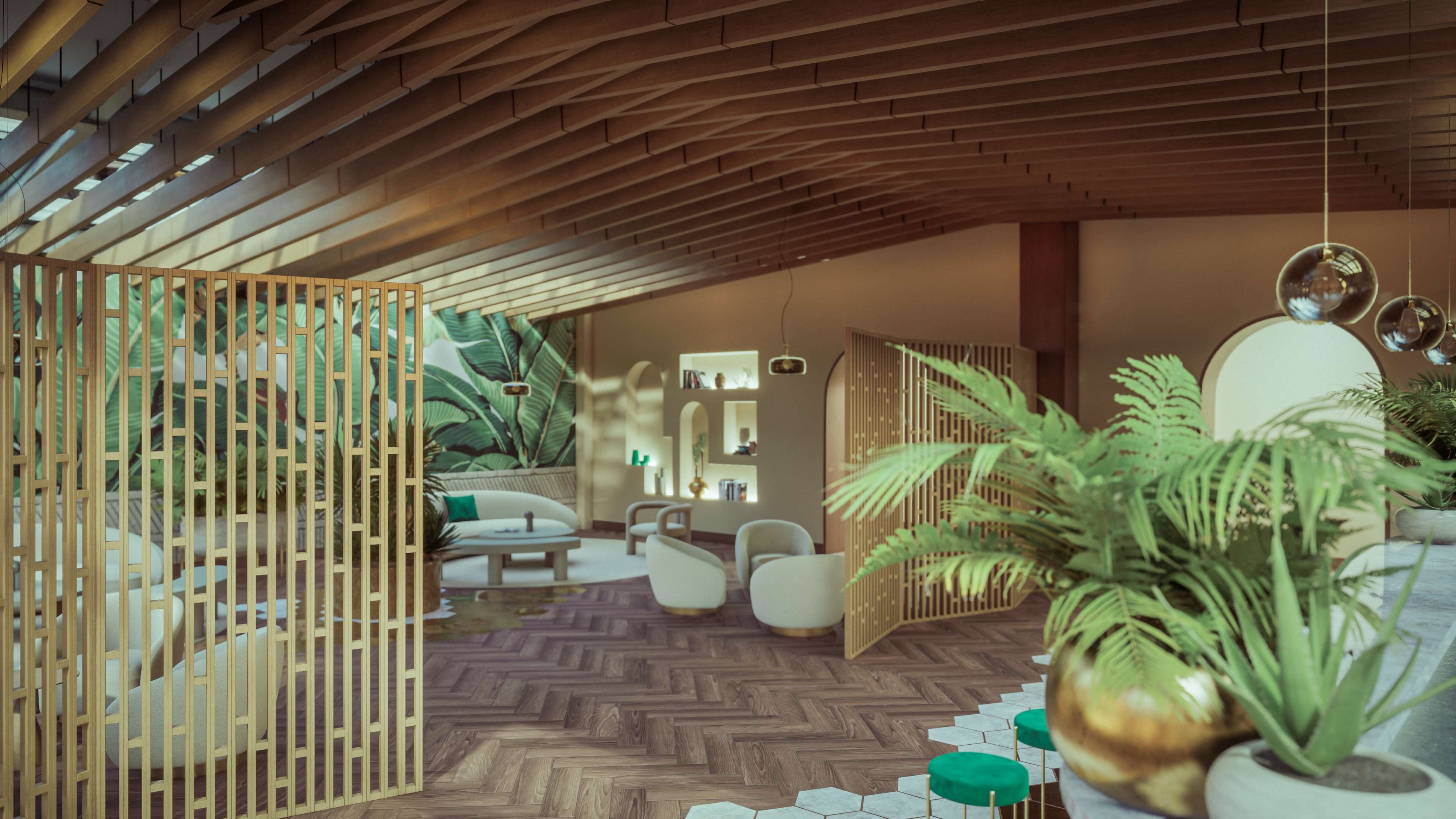 PET Felt Ceiling System | BEAM