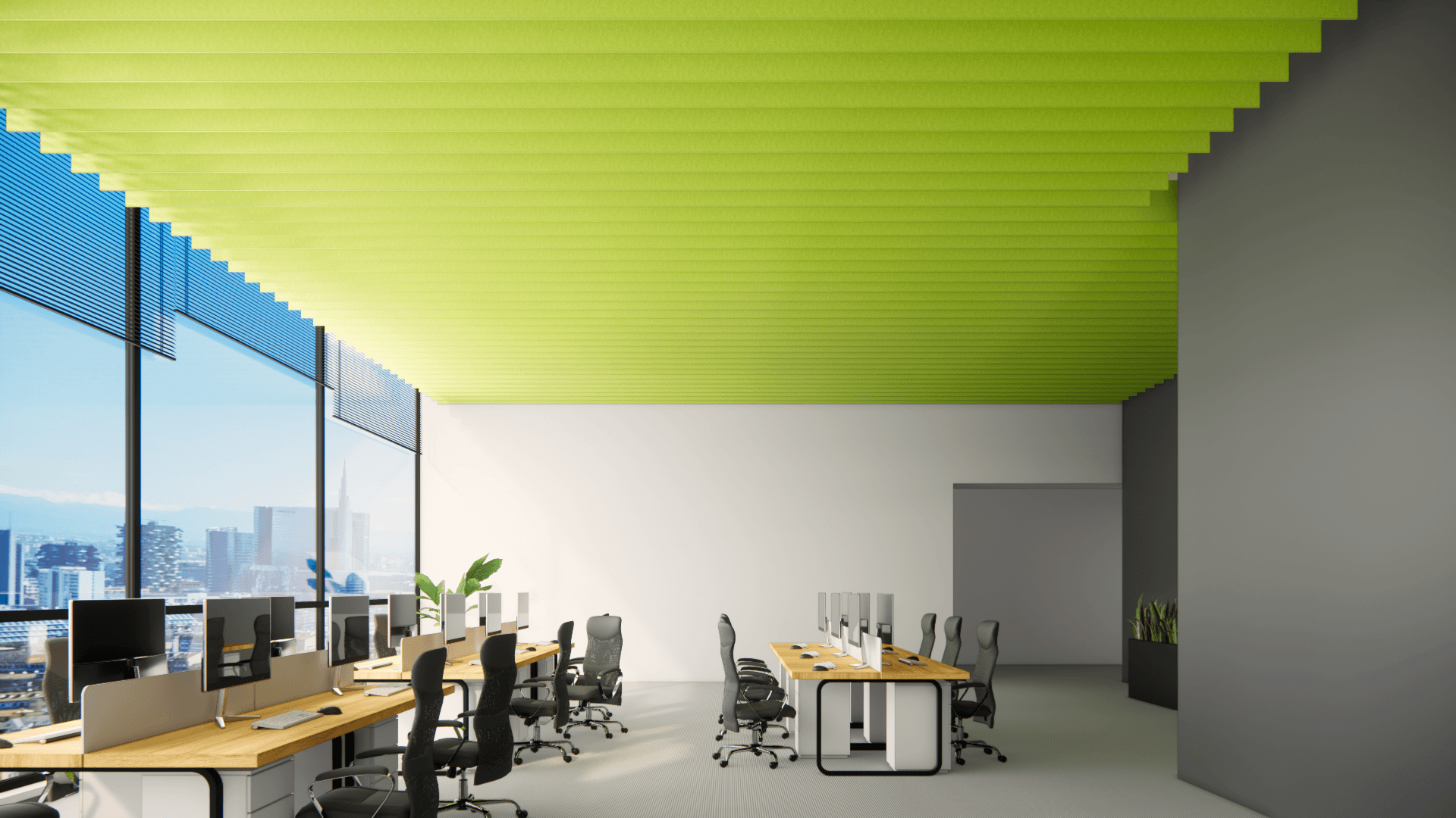 PET Felt Acoustic Baffle | BLADE