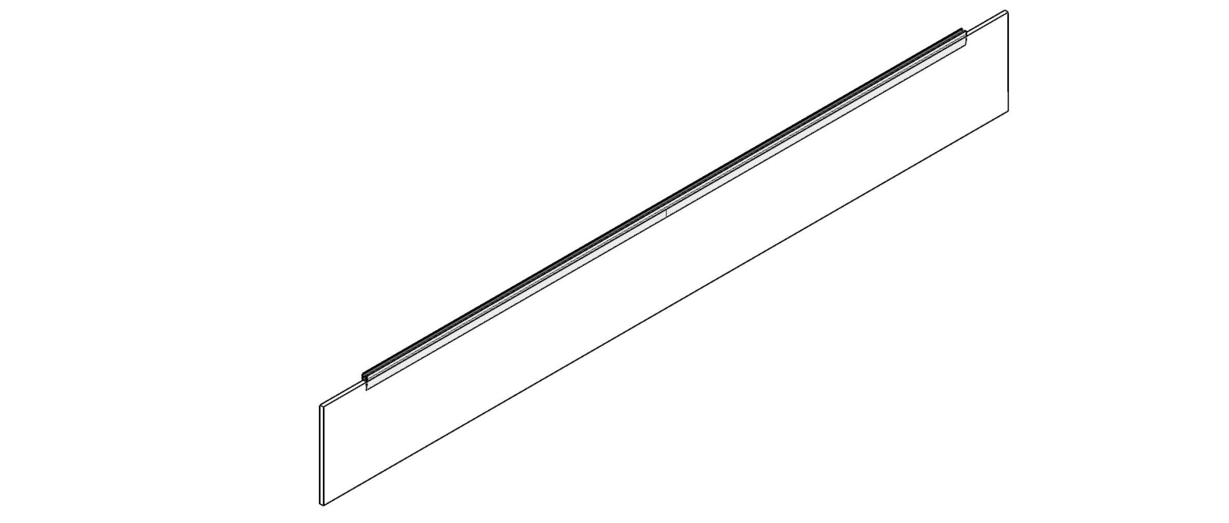 PET Felt Acoustic Baffle | BLADE