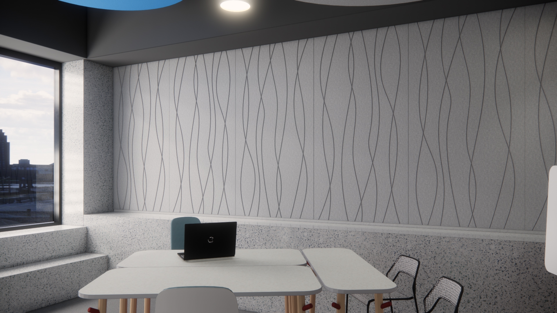 PET Felt Engraved Acoustic Panel | VEE