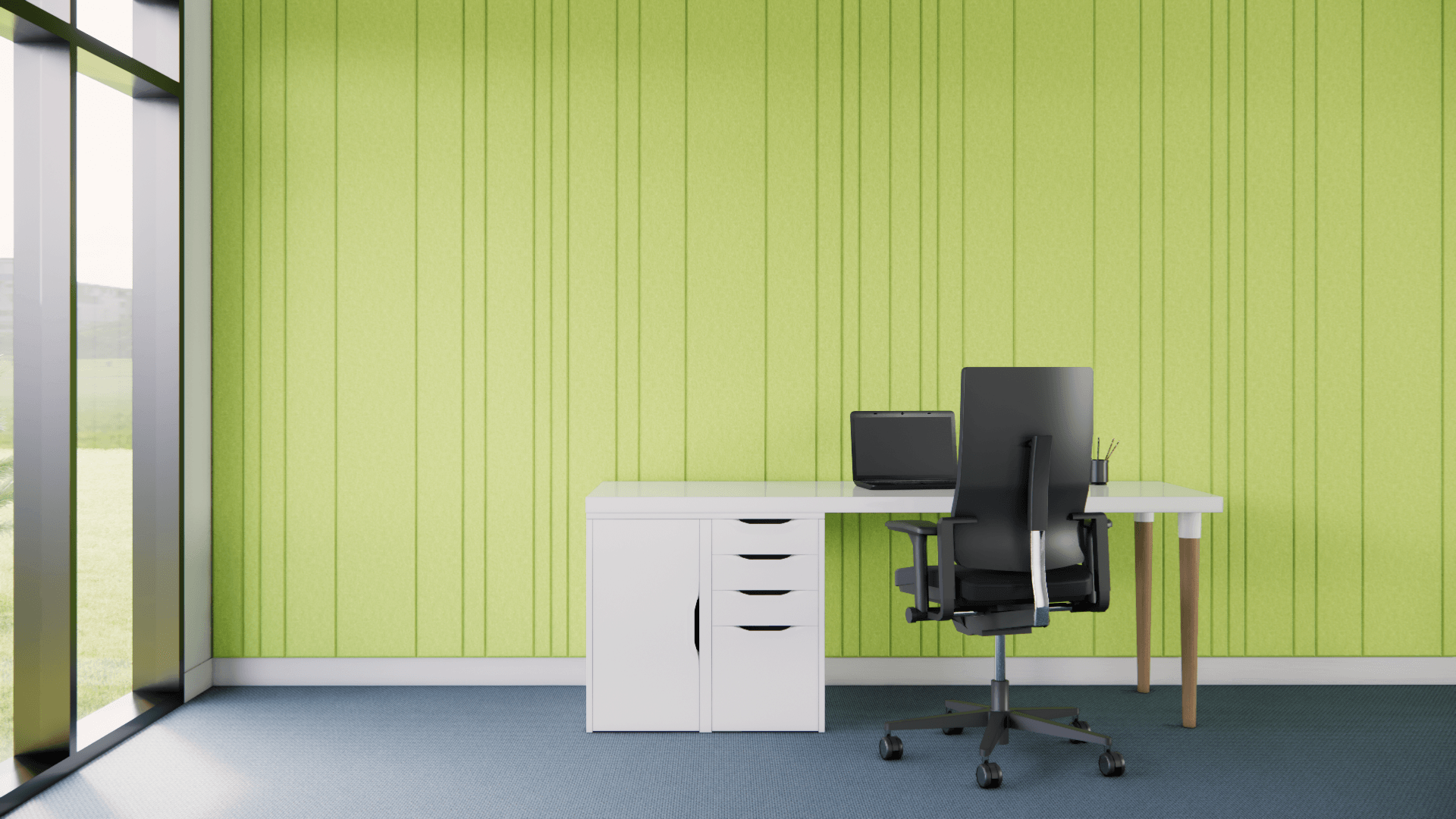 PET Felt Engraved Acoustic Panel | VEE