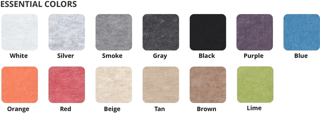 Available colors - Essential Colors