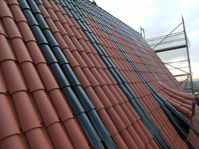Curved Roof Tiles