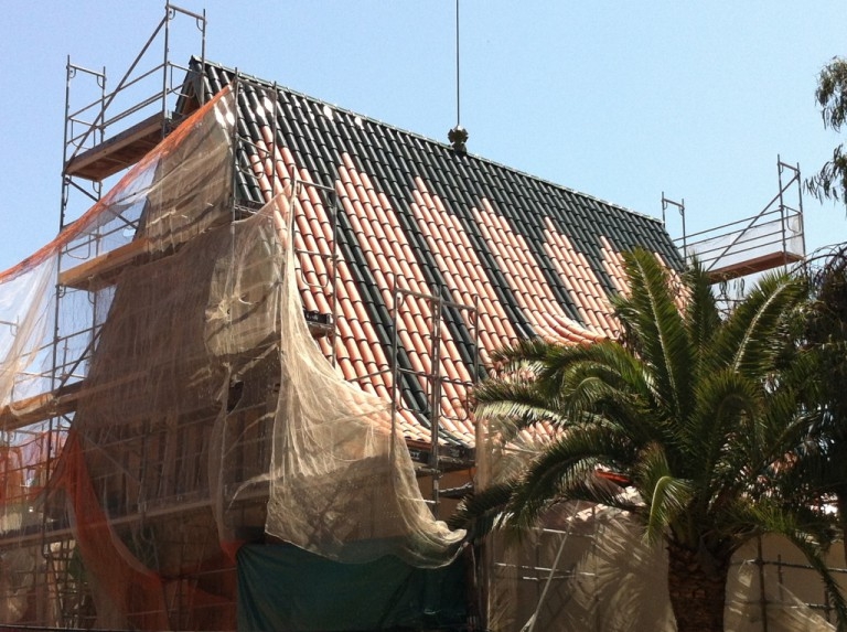 Curved Roof Tiles