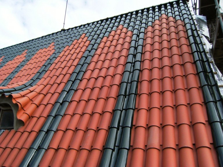 Curved Roof Tiles