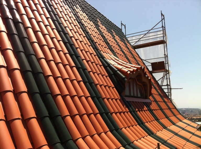 Curved Roof Tiles