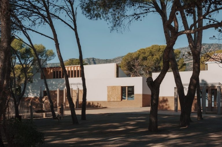 Classic Tile Roof for Camping Site in Alfacs