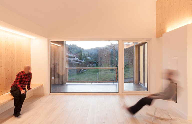 Interlocking Tile Roof at Xatera House