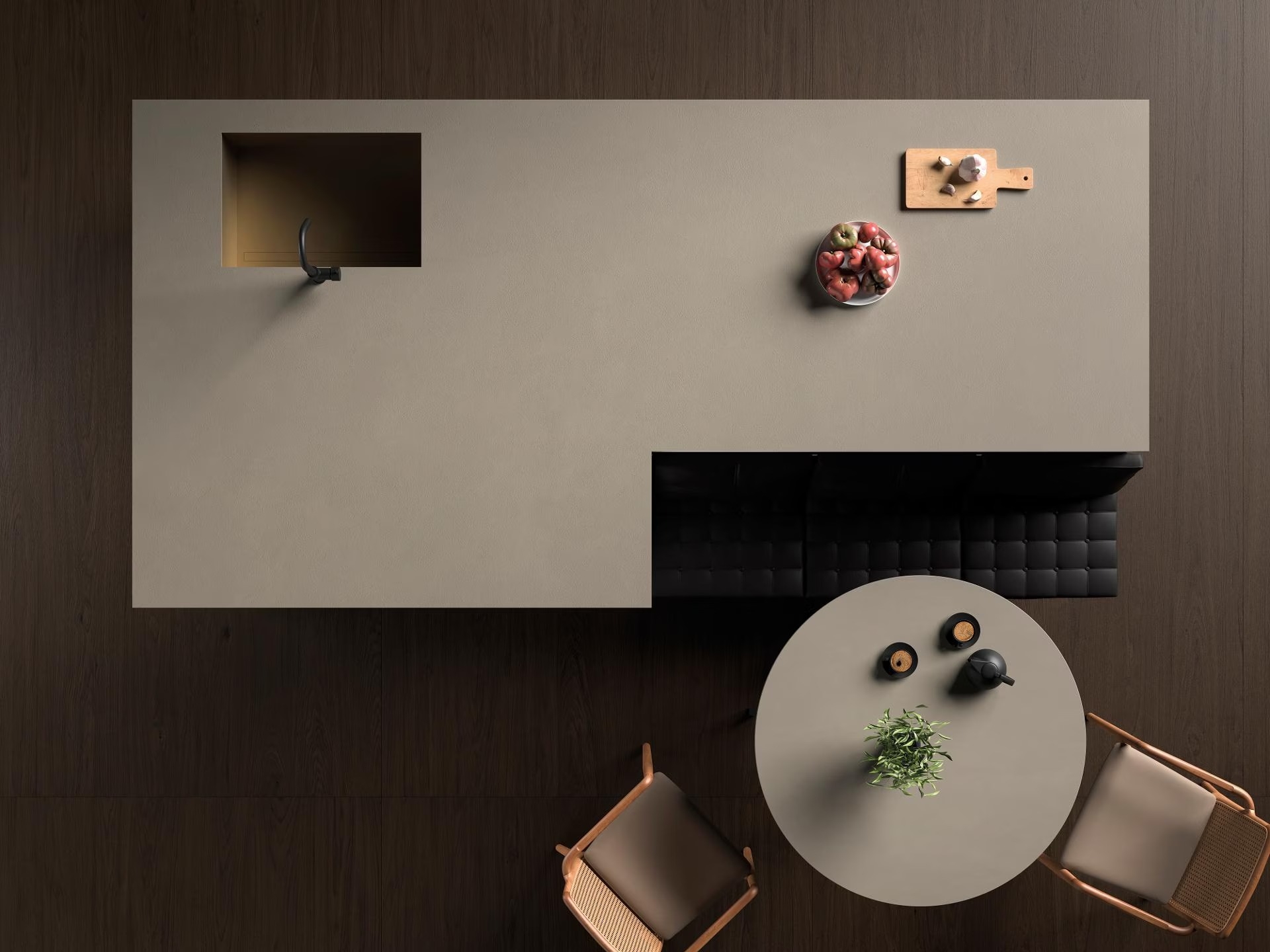 Revestimiento porcelánico estilo madera - Ewood