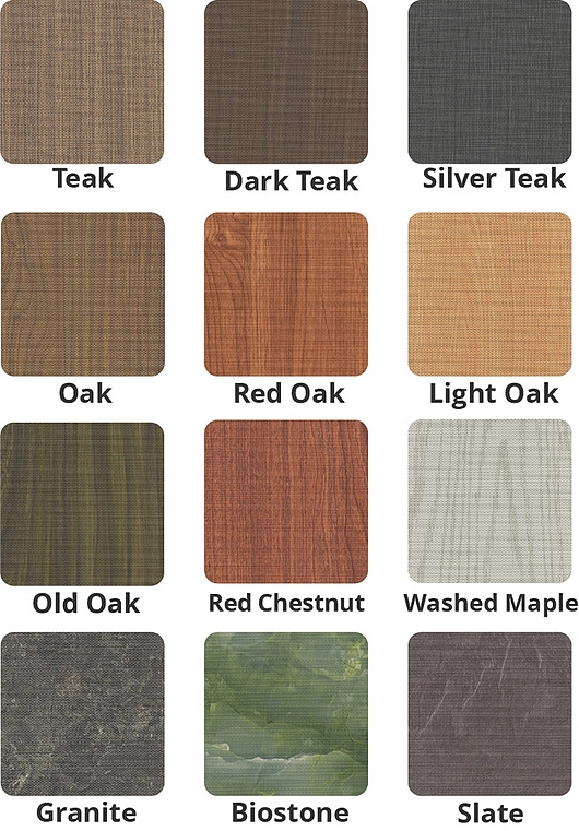 Available printed textures