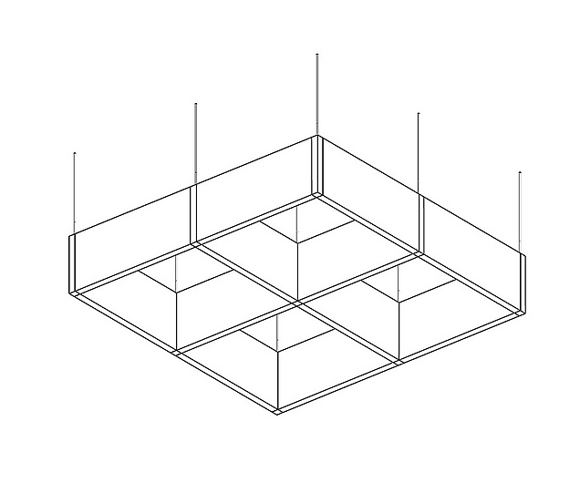 2' x 2' design option