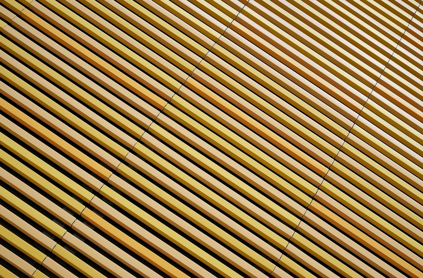 Tubular Ceramic Facade at University in Düsseldorf
