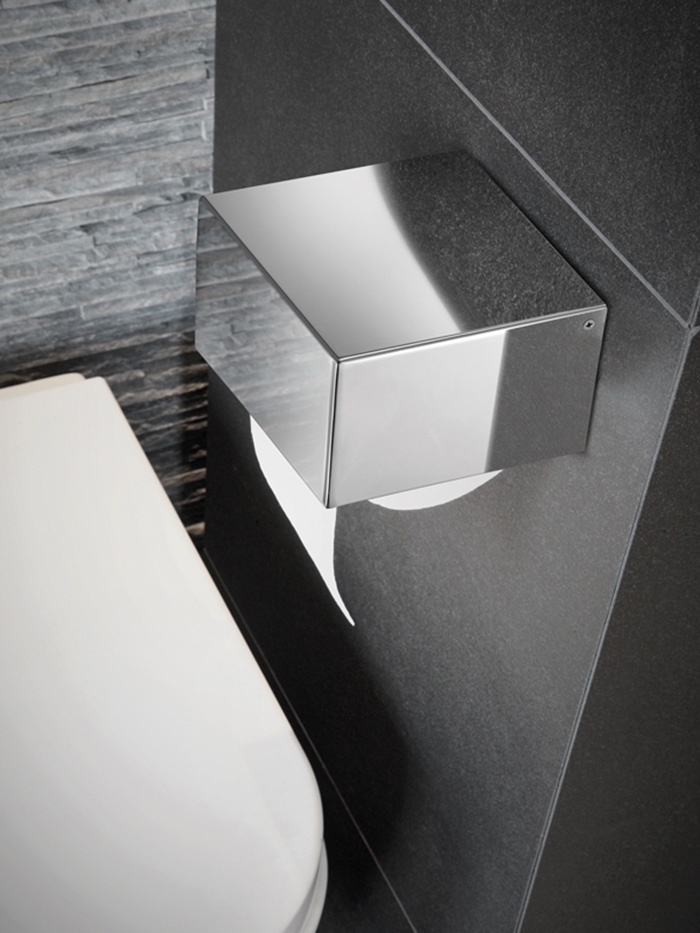 Bathroom Accesory - Toilet Roll Holder with Cover