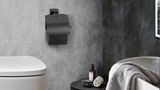 Bathroom Accesory - Toilet Roll Holder with Cover