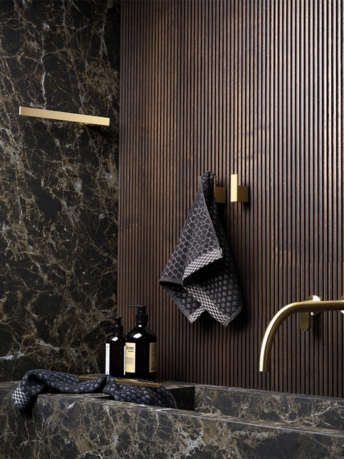 Metallic Bathroom Accessories -  Bath Robe Hooks