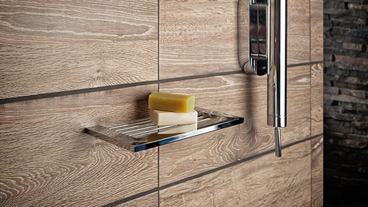 Metallic Bathroom Accesories - Sponge Dish