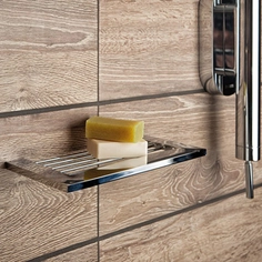 Metallic Bathroom Accesories - Sponge Dish