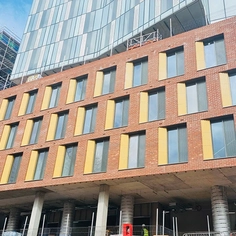 Stoneware Façade in Leeds Student Residence