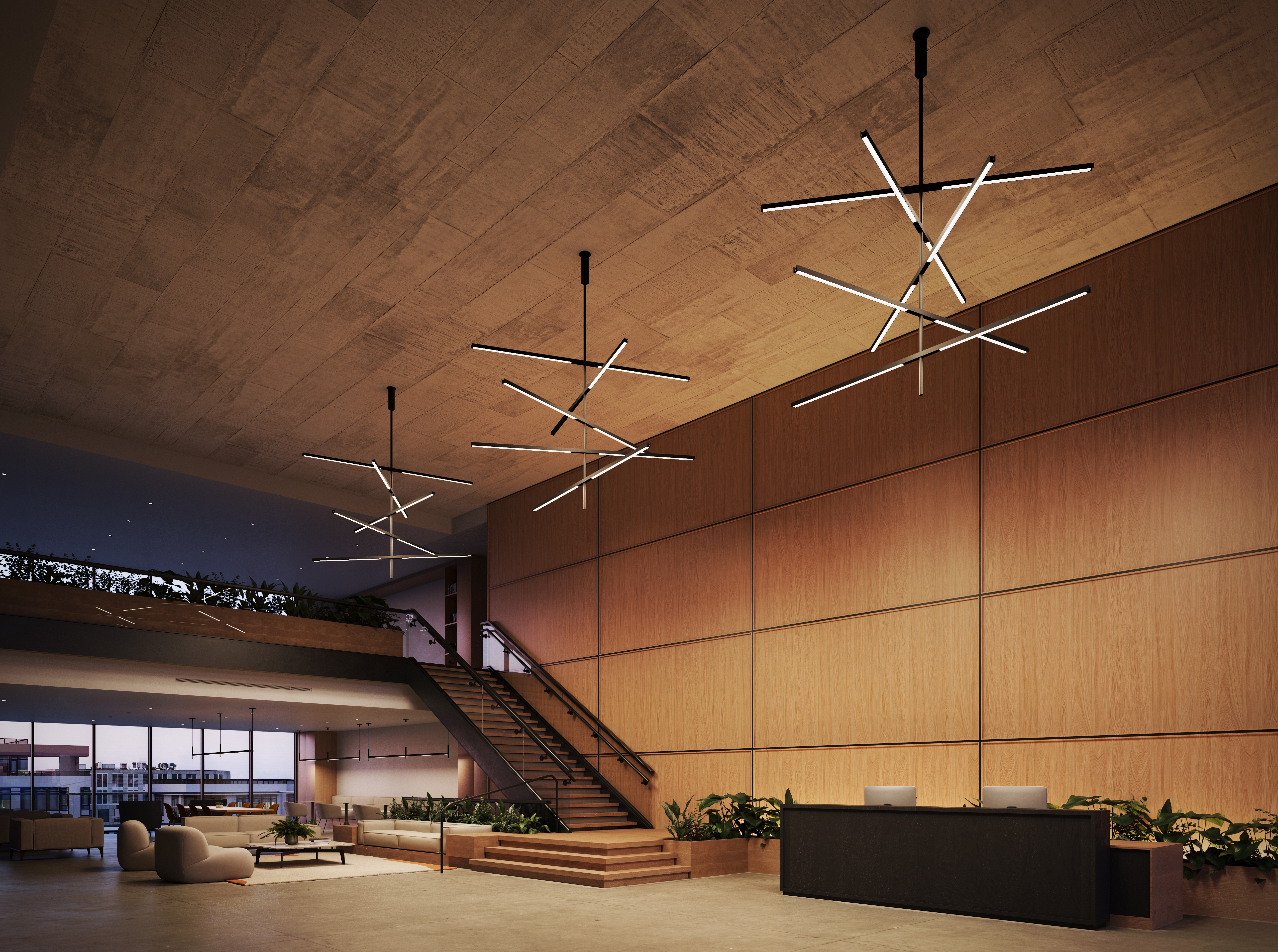 Suspended Ceiling Lights - Junction