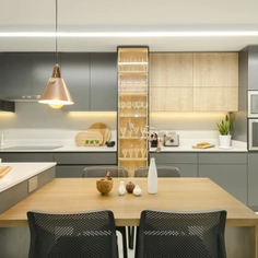 Revestimientos en cocina unifamiliar Fray Bernardo