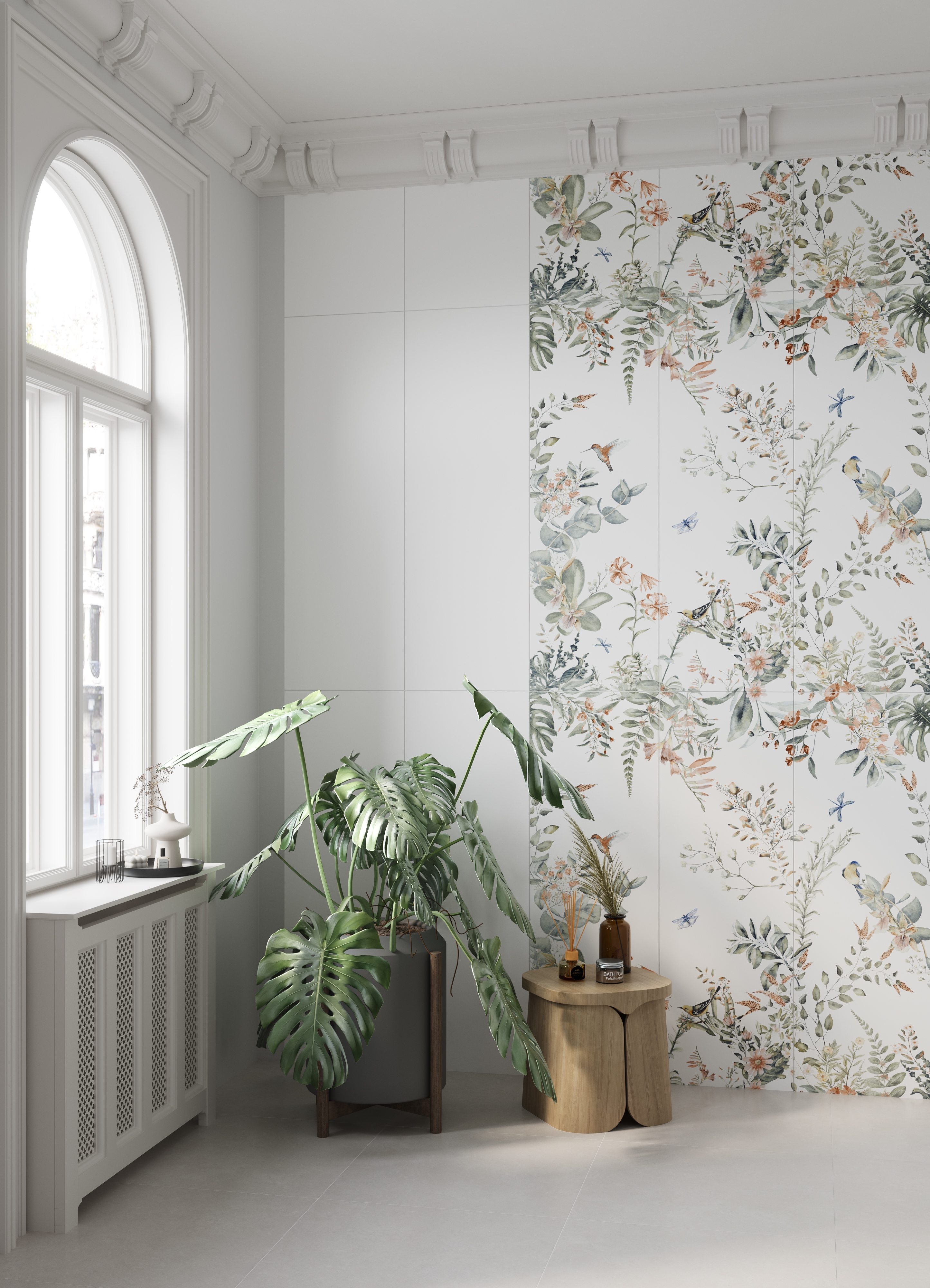 Porcelain Tiles - Floral