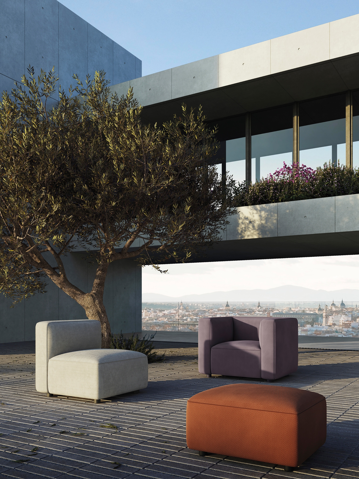 Outdoor Ottomans