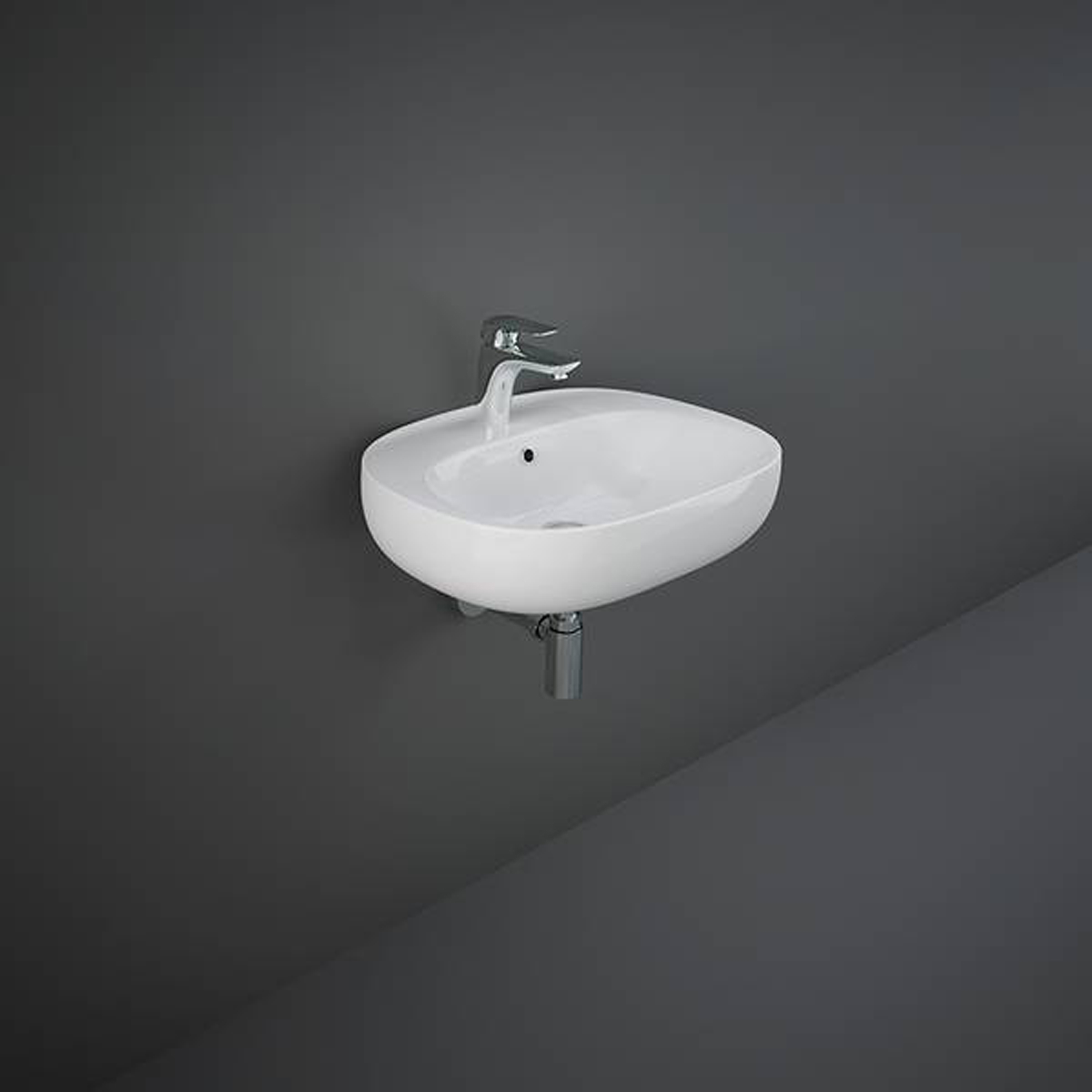 Wall-Mounted Washbasins – Compact Ceramic Models