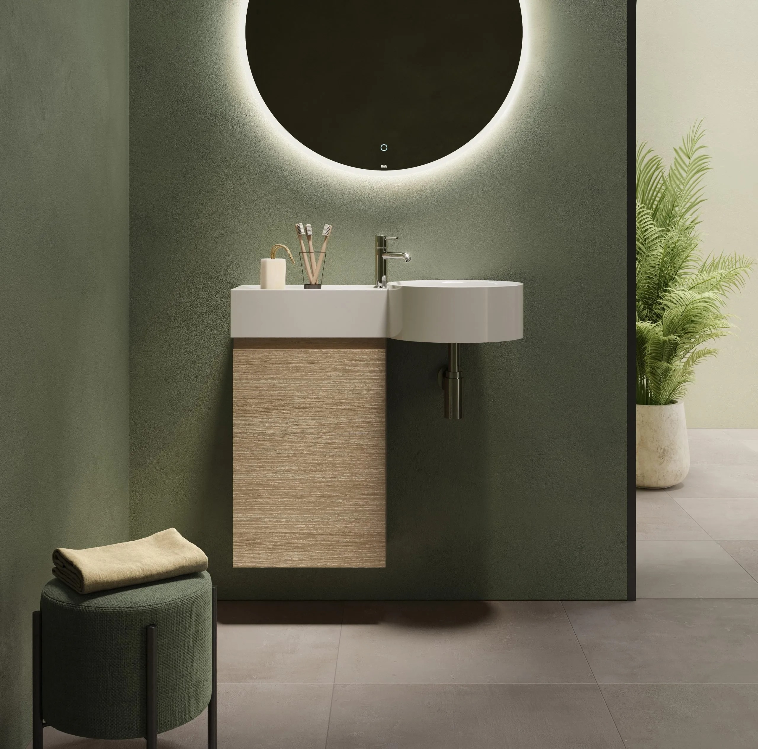 Wall-Mounted Washbasins – Compact Ceramic Models
