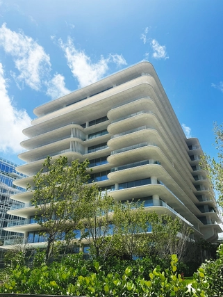 Marble Cladding at Seaway Residential Project