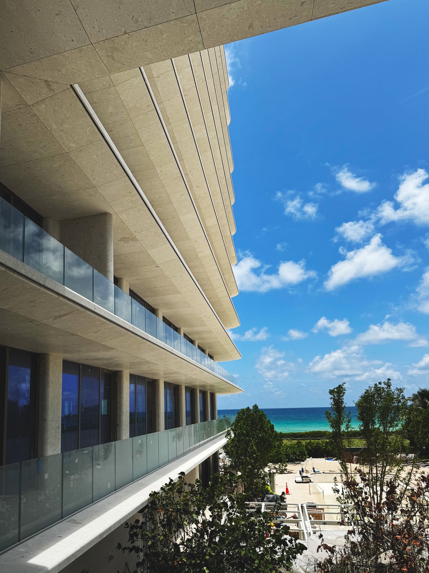 Marble Cladding at Seaway Residential Project