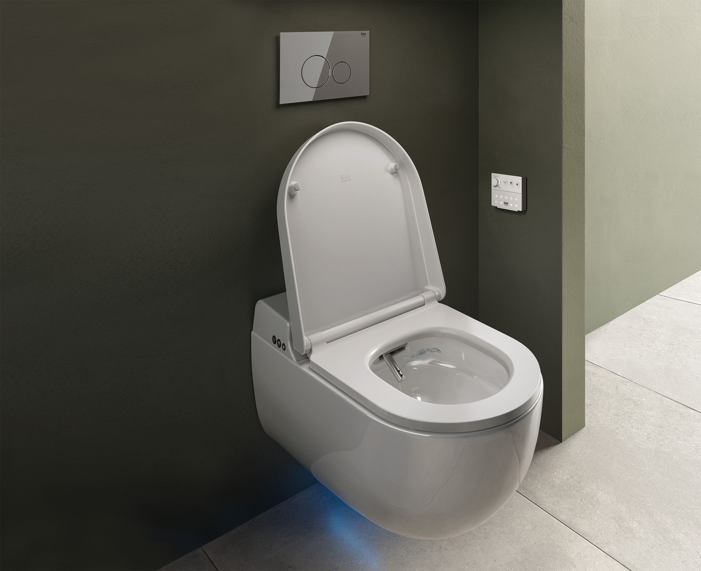 Smart Toilets – RAK-Cleon Hygiene Technology