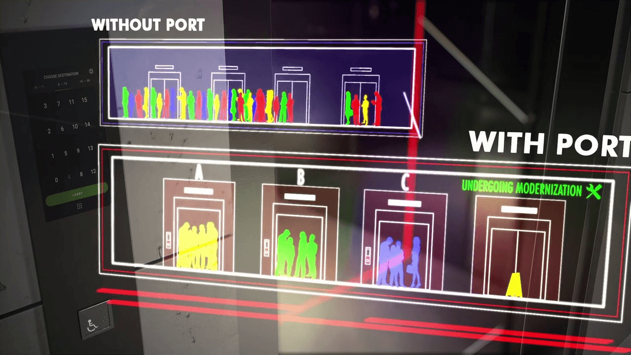 Elevator Traffic Management System - PORT