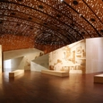 Plywood Pavilions at Munch Exhibition