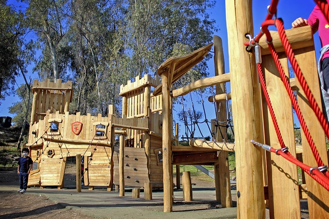 Área de Juegos en Cerro San Cristóbal, Santiago