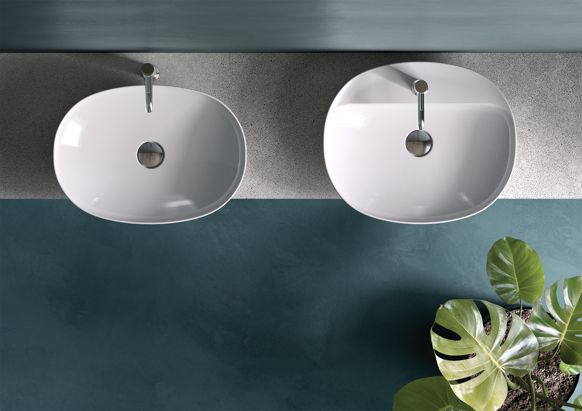 Countertop Basins – Sculptural Washbasins