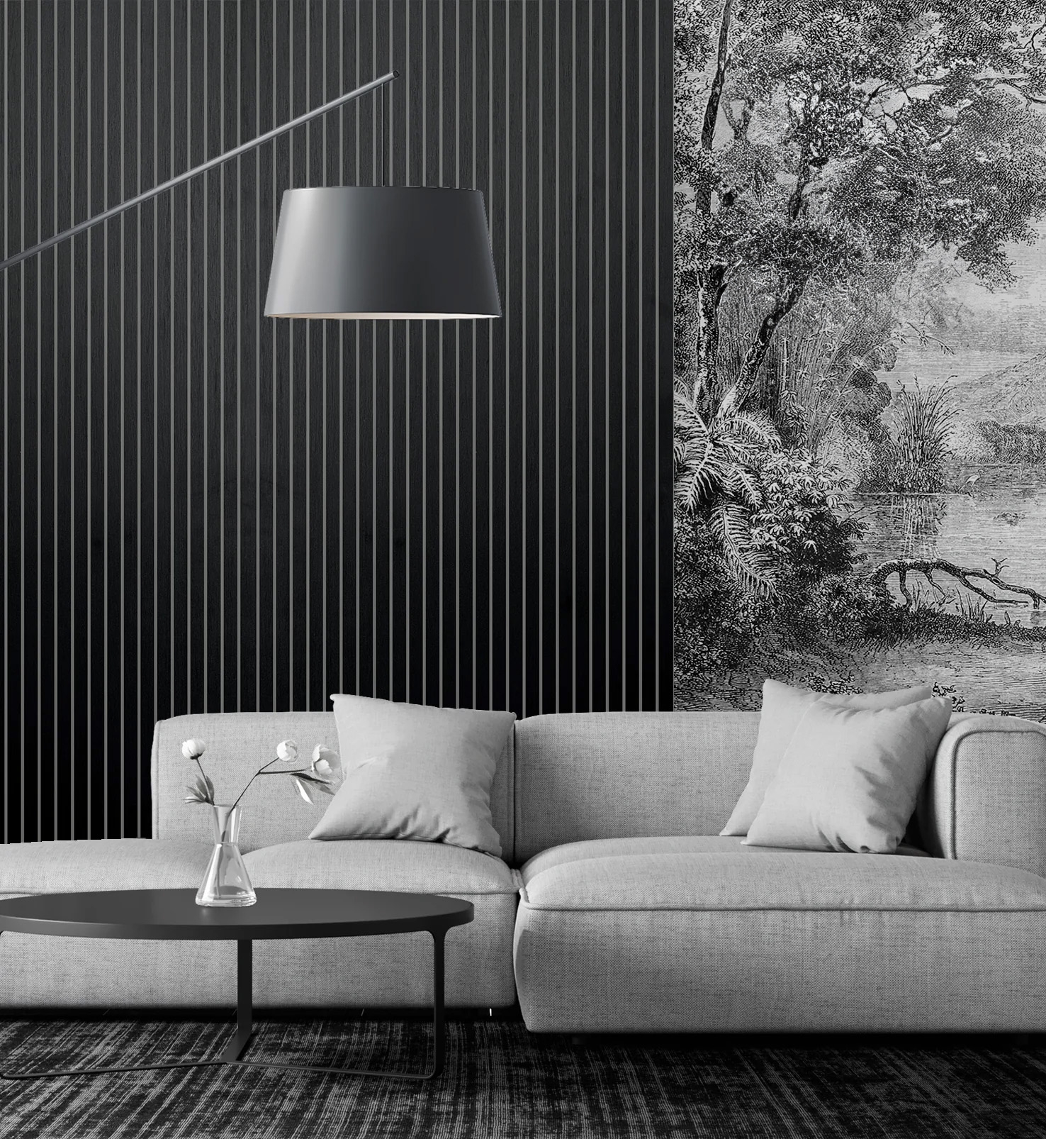 Paneles ranurados - The Wall