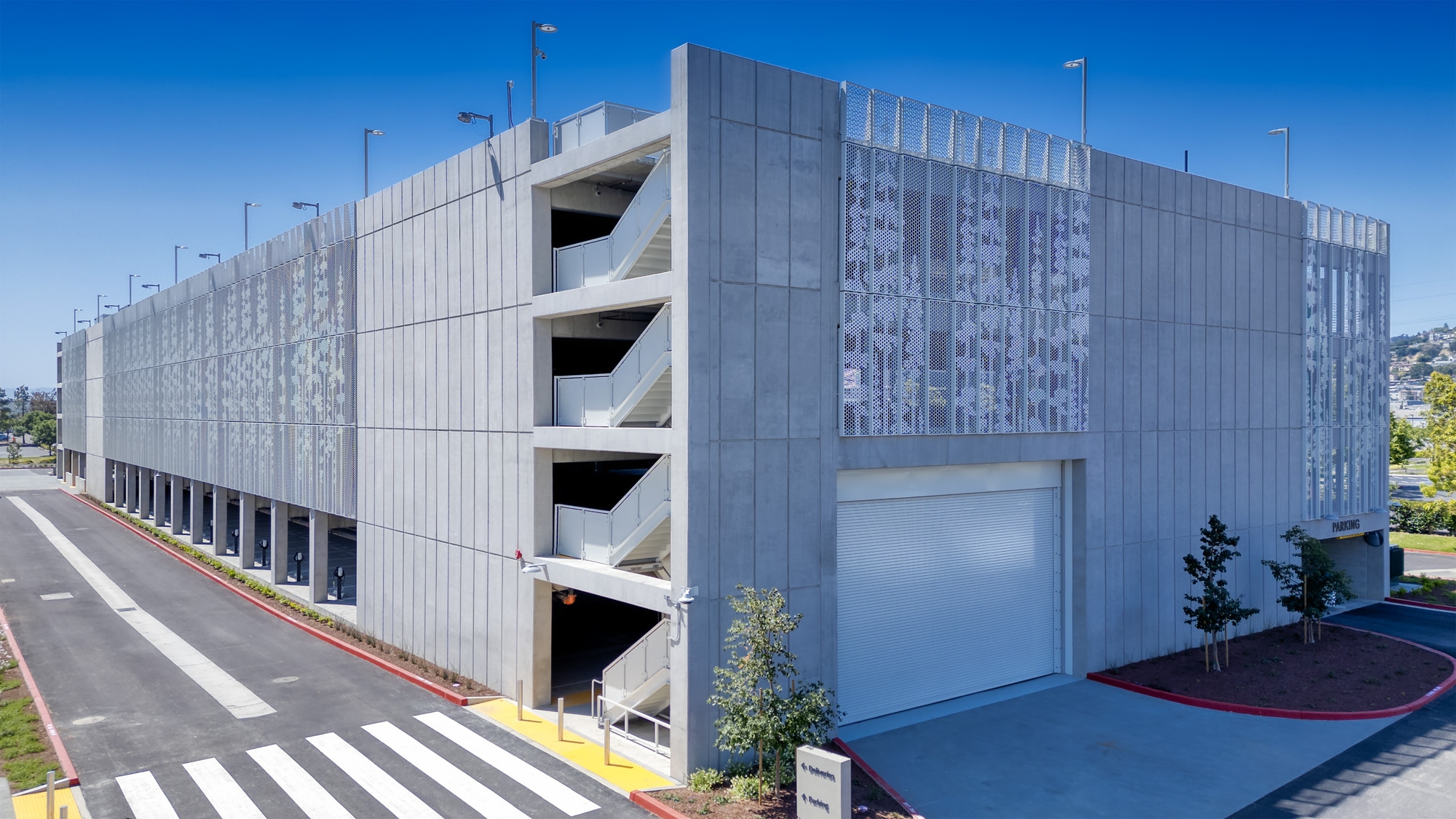 Parking Garage Screen