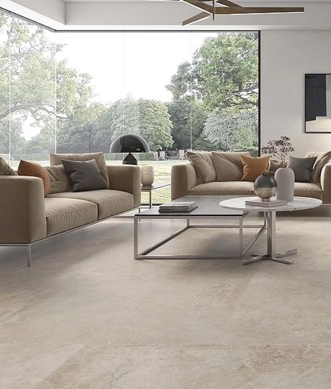 Porcelain Tile - Imitation Stone Flooring