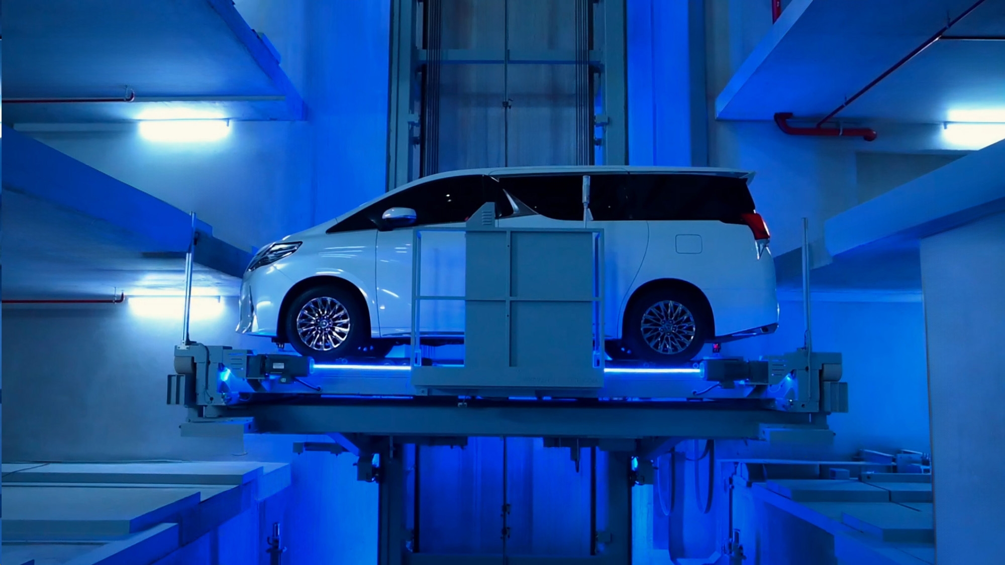 Robotic Parking System in Residential Building