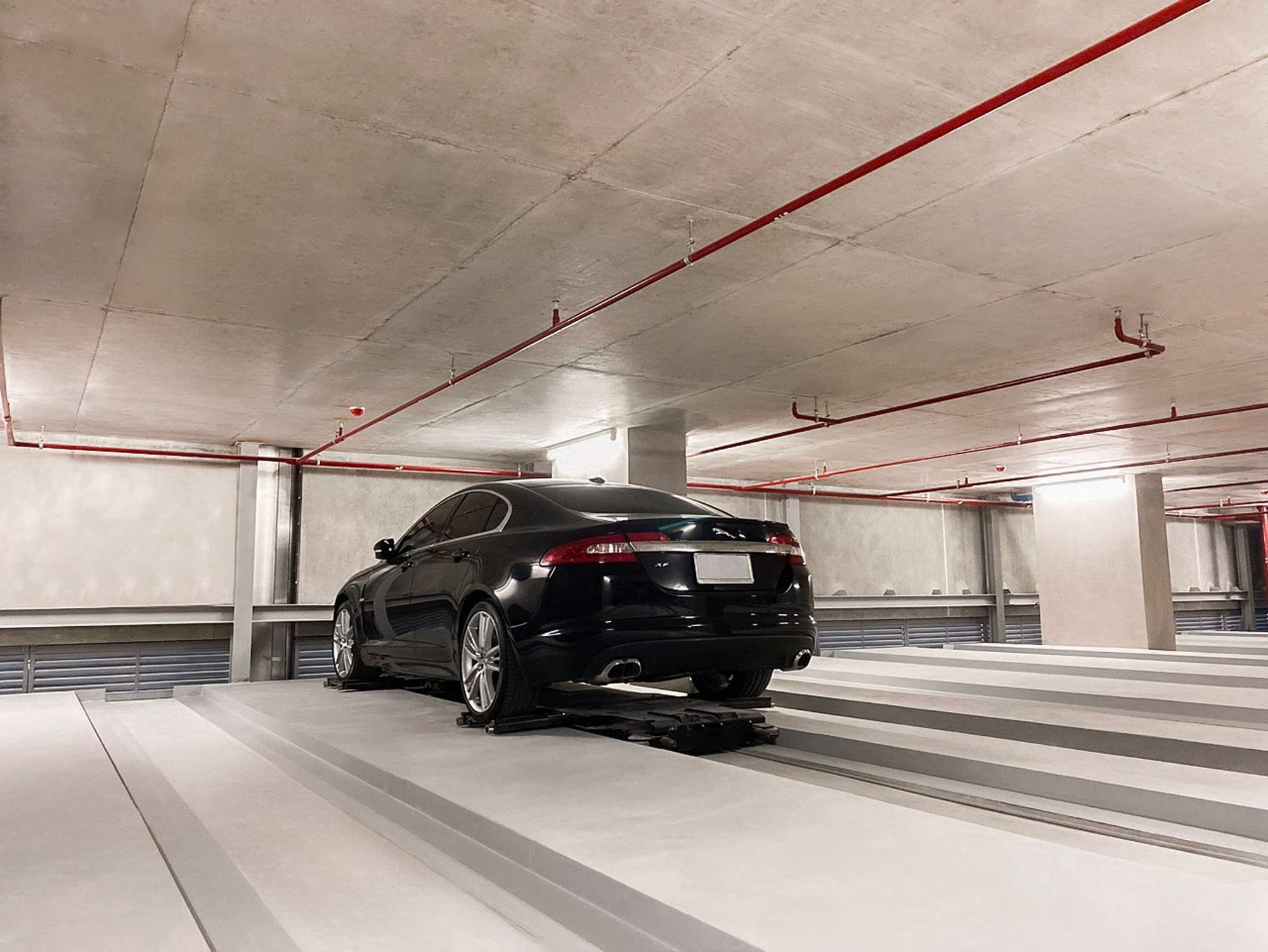 Robotic Parking System in Residential Building
