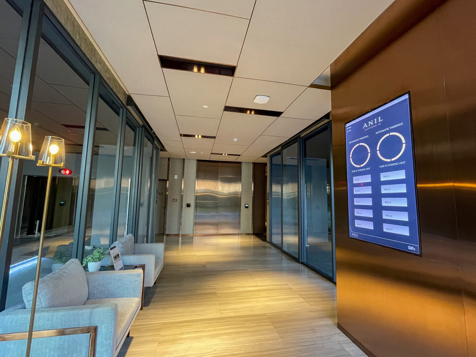 Robotic Parking System in Residential Building