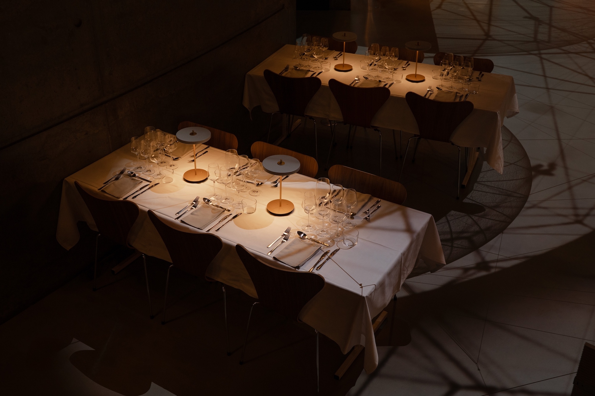 Wireless Lamps at Copenhagen Planetarium