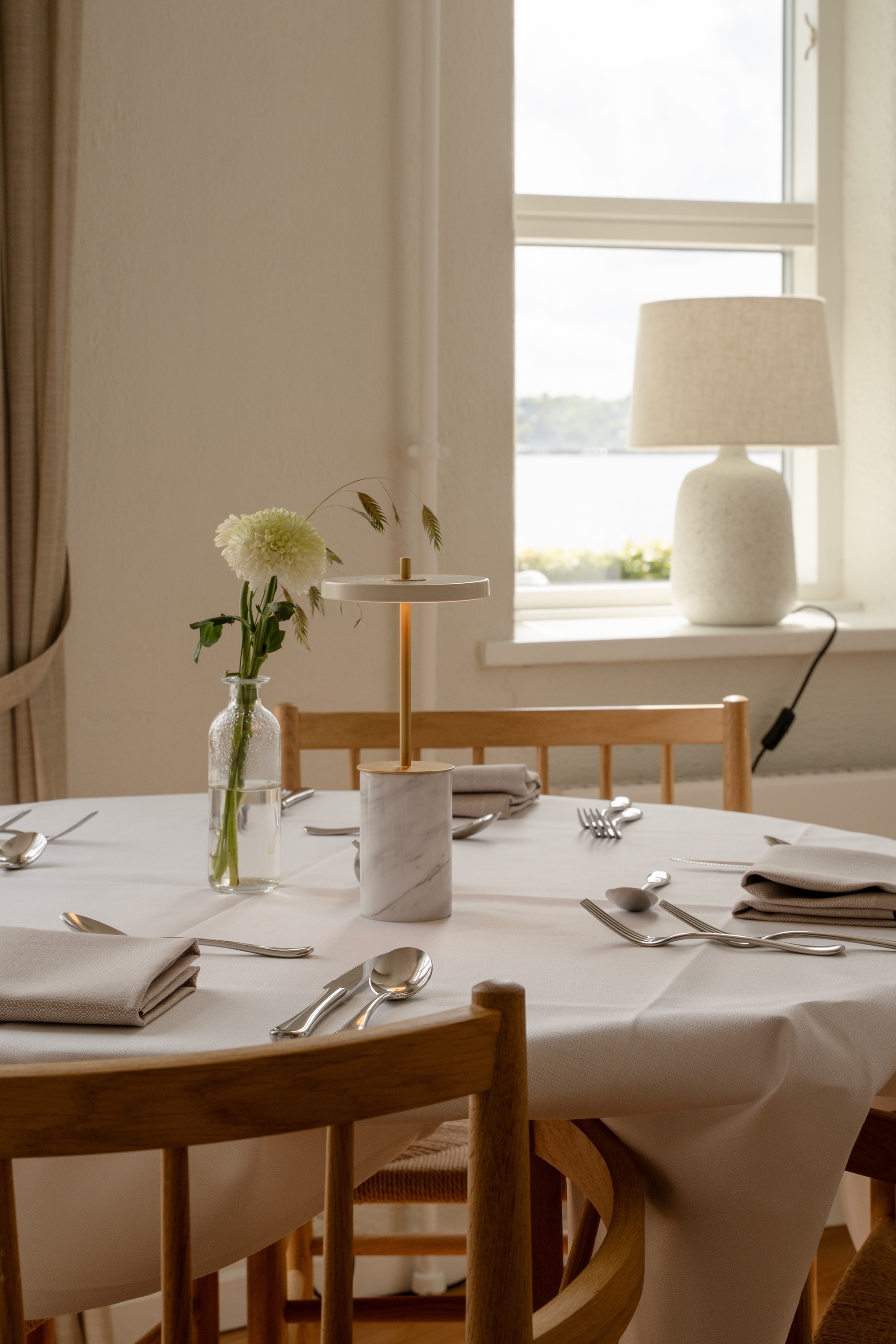 Lighting Fixtures at Fakkelgaarden Restaurant