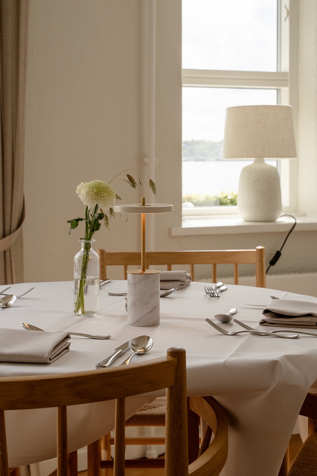 Lighting Fixtures at Fakkelgaarden Restaurant