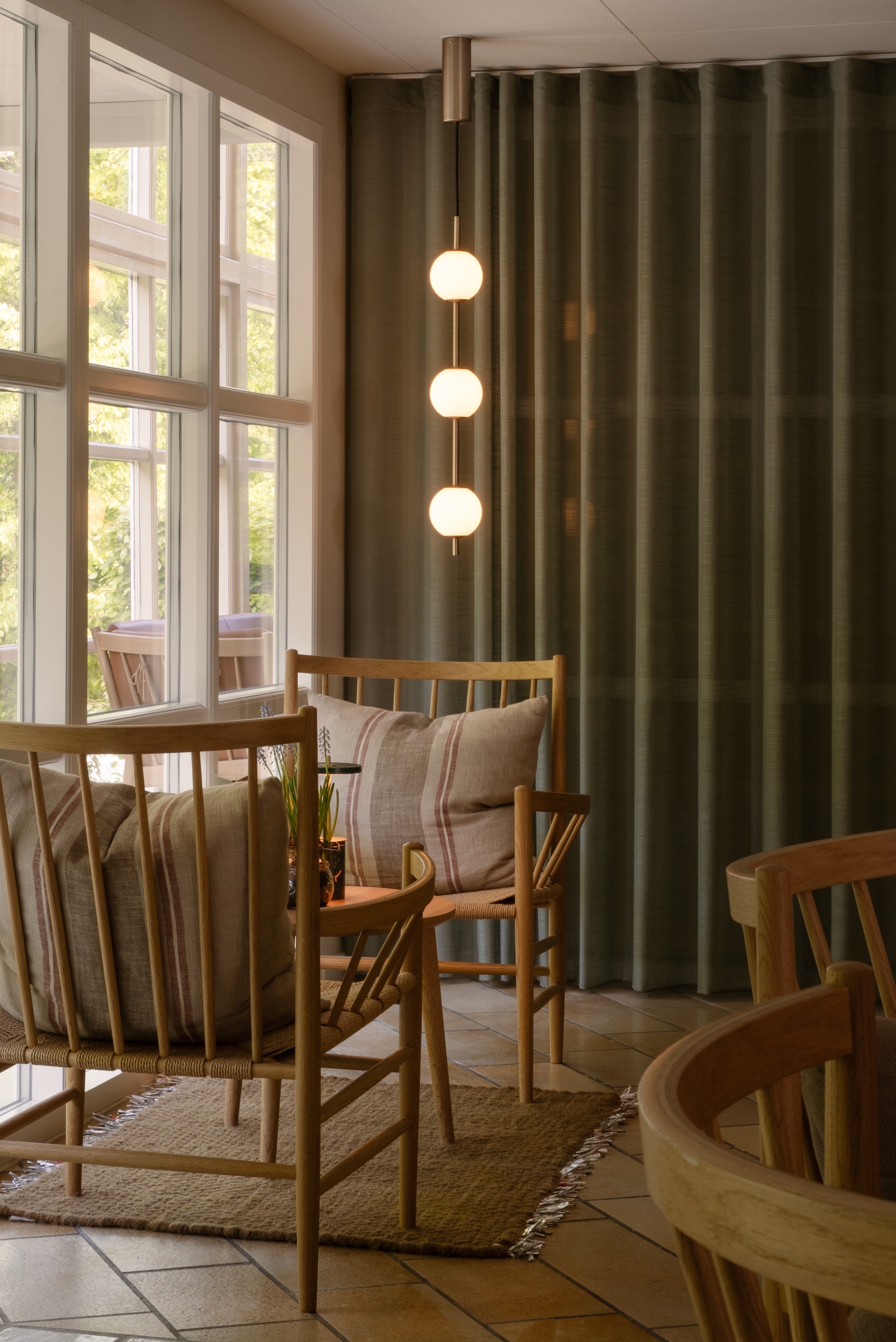 Lighting Fixtures at Fakkelgaarden Restaurant