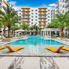 Stone Pool Grates in Aura Boca, USA